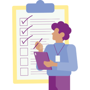 Daily habit tracker template to track progress.