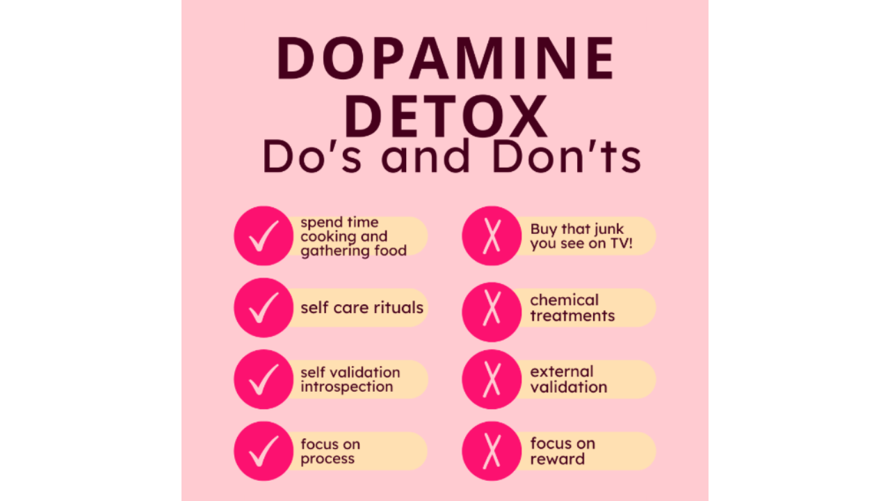 Common misconceptions vs. facts about dopamine detox.