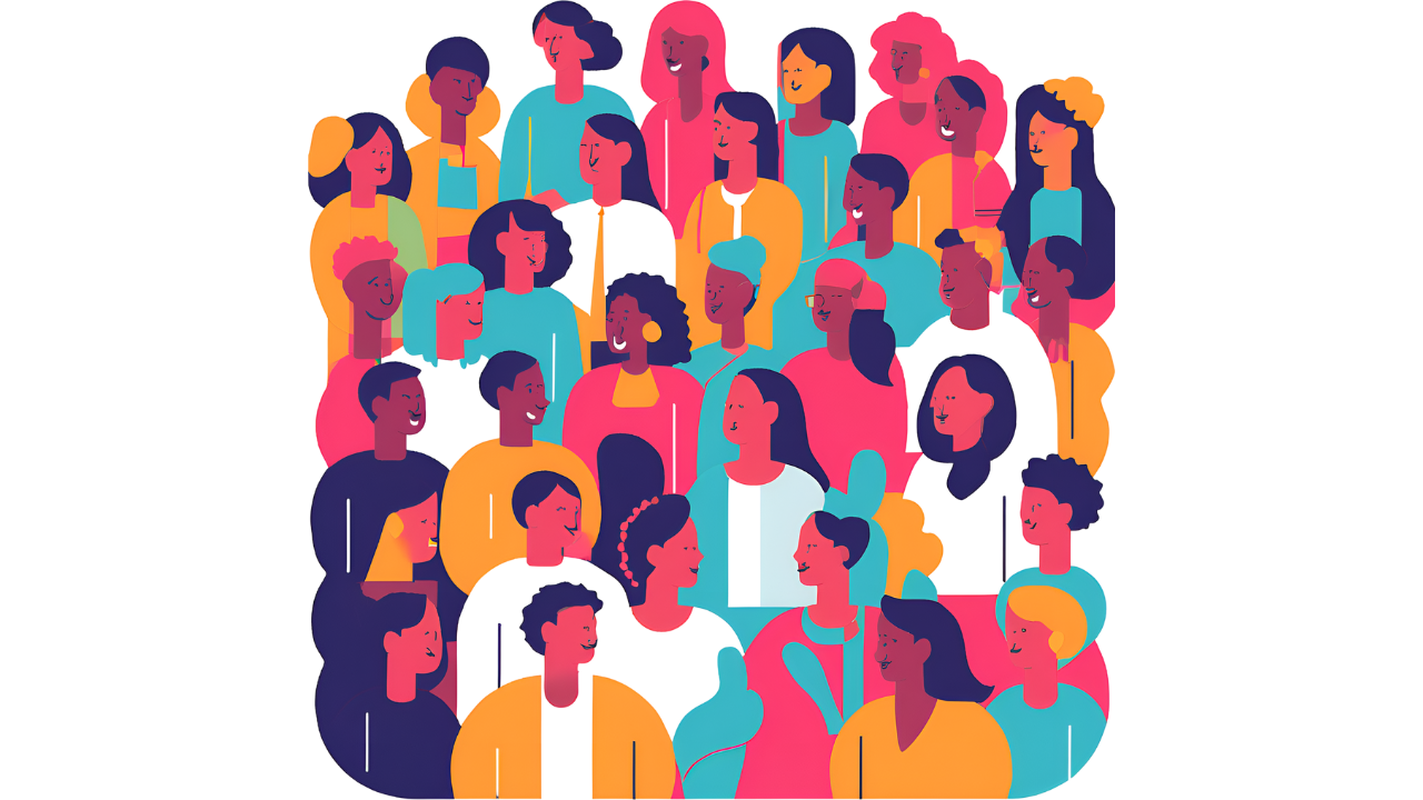 Diverse community gathering for global change