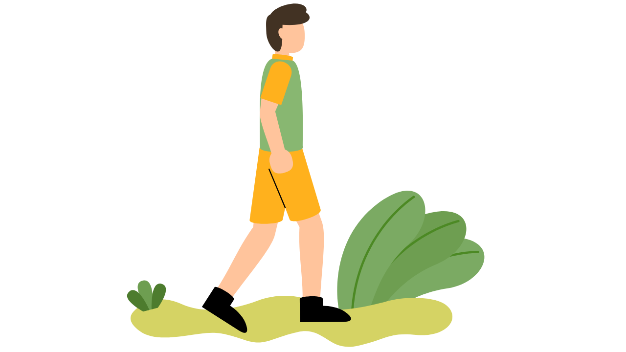 Person taking a mindful walk outdoors to refresh and clear the mind during a work break