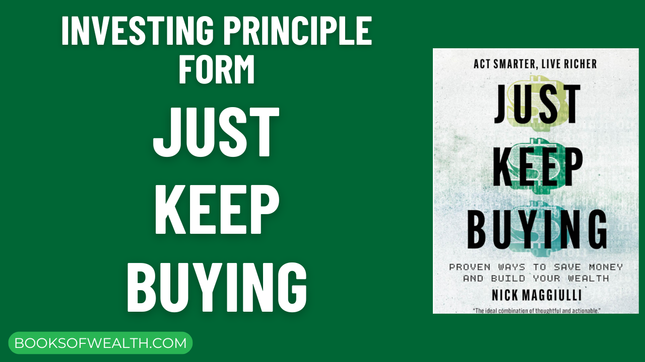 investing principle form