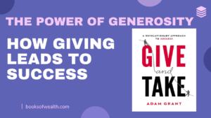 How Giving Leads to Success